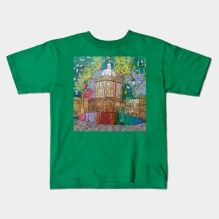 Quirky Radcliffe Camera, Oxford Kids T-Shirt